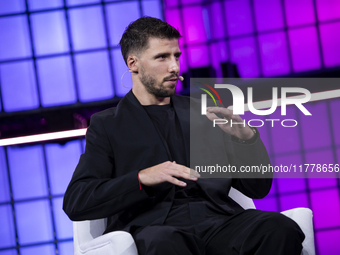 Ruben Dias, a four-time Premier League and Champions League winner with Manchester City and Portugal, attends the third and last day of the...