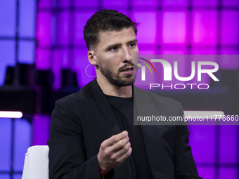 Ruben Dias, a four-time Premier League and Champions League winner with Manchester City and Portugal, attends the third and last day of the...