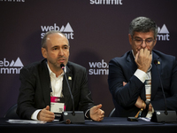 The Head of Telco Digital Transformation Engineering at MEO, Jose Palma, and the Chief Technology Officer at MEO, Jose Pedro Nascimento, att...