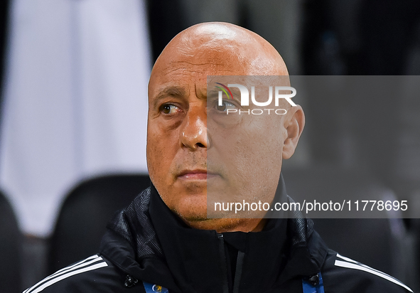 Qatar National team head coach Bartolome Marquez looks on before the FIFA World Cup 2026 AFC Asian Qualifiers 3rd round group A match betwee...