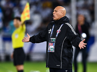 Qatar national team head coach Bartolome Marquez reacts during the FIFA World Cup 2026 AFC Asian Qualifiers third round group A match betwee...