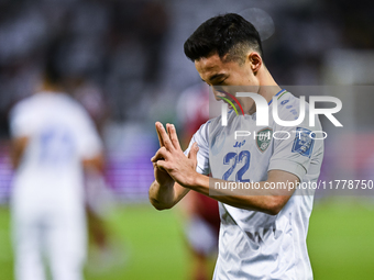 Abbosbek Fayazullaev of Uzbekistan celebrates after scoring a goal during the FIFA World Cup 2026 AFC Asian Qualifiers third round group A m...