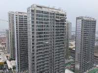 A Vanke property is under construction in Nanjing, Jiangsu province, China, on November 15, 2024. On November 15, 2024, the National Bureau...