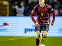 Belgium midfielder Maxim de Cuyper plays during the match between Belgium and Italy at the King Baudouin Stadium for the UEFA Nations League...