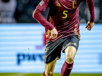 Belgium midfielder Maxim de Cuyper plays during the match between Belgium and Italy at the King Baudouin Stadium for the UEFA Nations League...