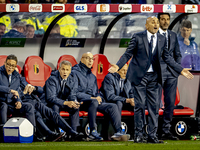 Italy trainer Luciano Spalletti is present during the match between Belgium and Italy at the King Baudouin Stadium for the UEFA Nations Leag...