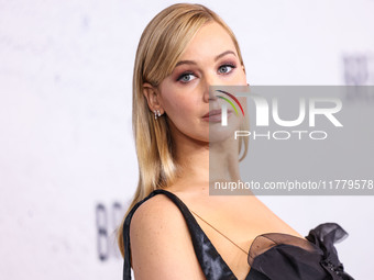 Jennifer Lawrence arrives at the Los Angeles Premiere Of Apple Original Films' 'Bread And Roses' held at the Hammer Museum on November 14, 2...