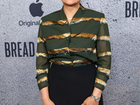 Sahra Mani arrives at the Los Angeles Premiere Of Apple Original Films' 'Bread And Roses' held at the Hammer Museum on November 14, 2024 in...