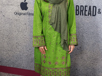 Malala Yousafzai arrives at the Los Angeles Premiere Of Apple Original Films' 'Bread And Roses' held at the Hammer Museum on November 14, 20...