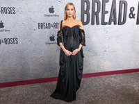 Jennifer Lawrence arrives at the Los Angeles Premiere Of Apple Original Films' 'Bread And Roses' held at the Hammer Museum on November 14, 2...