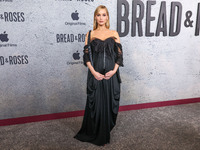 Jennifer Lawrence arrives at the Los Angeles Premiere Of Apple Original Films' 'Bread And Roses' held at the Hammer Museum on November 14, 2...