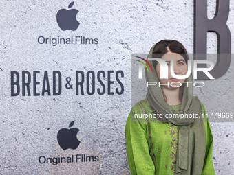 Malala Yousafzai arrives at the Los Angeles Premiere Of Apple Original Films' 'Bread And Roses' held at the Hammer Museum on November 14, 20...