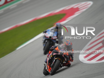 Jack Miller (43) of Austria and Red Bull KTM Factory Racing KTM during the free practice of the Motul Solidarity Grand Prix of Barcelona at...