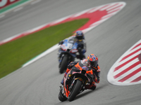 Jack Miller (43) of Austria and Red Bull KTM Factory Racing KTM during the free practice of the Motul Solidarity Grand Prix of Barcelona at...