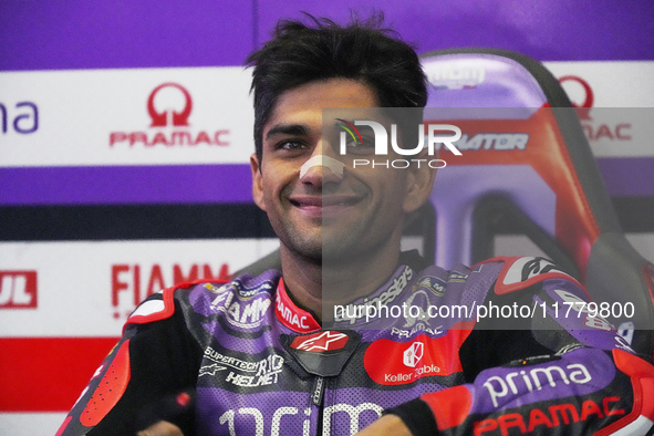 Jorge Martin (89) of Spain and Prima Pramac Racing Ducati during the free practice of the Motul Solidarity Grand Prix of Barcelona at Ricard...