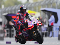 Jorge Martin (89) of Spain and Prima Pramac Racing Ducati during the free practice of the Motul Solidarity Grand Prix of Barcelona at Ricard...