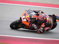 Deniz Oncu (53) of Turkey and Red Bull KTM Ajo Kalex during the free practice of the Motul Solidarity Grand Prix of Barcelona at Ricardo Tor...