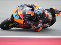 Celestino Vietti (13) of Italy and Red Bull KTM Ajo Kalex during the free practice of the Motul Solidarity Grand Prix of Barcelona at Ricard...