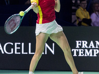 Sara Sorribes Tormo  during Billie Jean King Cup Finals match Spain vs Poland in Malaga Spain on 15 November 2024. (