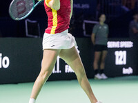 Sara Sorribes Tormo  during Billie Jean King Cup Finals match Spain vs Poland in Malaga Spain on 15 November 2024. (