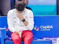 Dawid Celt  during Billie Jean King Cup Finals match Spain vs Poland in Malaga Spain on 15 November 2024. (