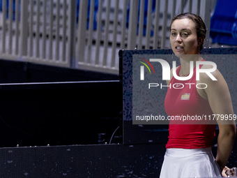 Paula Badosa  during Billie Jean King Cup Finals match Spain vs Poland in Malaga Spain on 15 November 2024. (