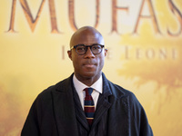 Director Barry Jenkins attends the ''Mufasa: The Lion King'' photocall at The Space Cinema Moderno in Rome, Italy, on November 15, 2024. (