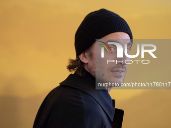 Luca Marinelli attends the ''Mufasa: The Lion King'' photocall at The Space Cinema Moderno in Rome, Italy, on November 15, 2024. (