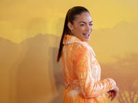 Singer Elodie attends the ''Mufasa: The Lion King'' photocall at The Space Cinema Moderno in Rome, Italy, on November 15, 2024. (