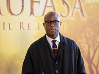 Director Barry Jenkins attends the ''Mufasa: The Lion King'' photocall at The Space Cinema Moderno in Rome, Italy, on November 15, 2024. (