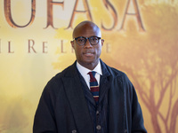 Director Barry Jenkins attends the ''Mufasa: The Lion King'' photocall at The Space Cinema Moderno in Rome, Italy, on November 15, 2024. (