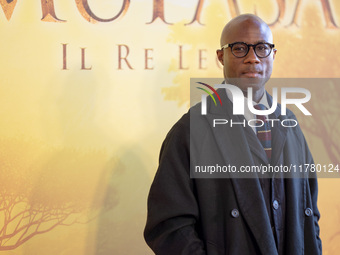 Director Barry Jenkins attends the ''Mufasa: The Lion King'' photocall at The Space Cinema Moderno in Rome, Italy, on November 15, 2024. (