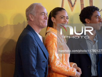 Singer Elodie attends the ''Mufasa: The Lion King'' photocall at The Space Cinema Moderno in Rome, Italy, on November 15, 2024. (