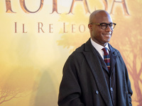 Director Barry Jenkins attends the ''Mufasa: The Lion King'' photocall at The Space Cinema Moderno in Rome, Italy, on November 15, 2024. (