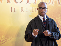 Director Barry Jenkins attends the ''Mufasa: The Lion King'' photocall at The Space Cinema Moderno in Rome, Italy, on November 15, 2024. (