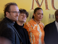 Singer Elodie attends the ''Mufasa: The Lion King'' photocall at The Space Cinema Moderno in Rome, Italy, on November 15, 2024. (