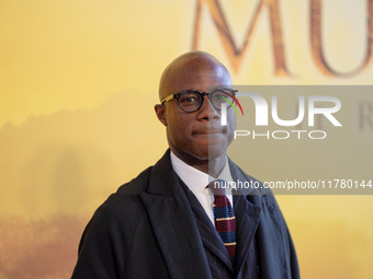 Director Barry Jenkins attends the ''Mufasa: The Lion King'' photocall at The Space Cinema Moderno in Rome, Italy, on November 15, 2024. (