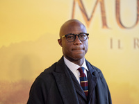 Director Barry Jenkins attends the ''Mufasa: The Lion King'' photocall at The Space Cinema Moderno in Rome, Italy, on November 15, 2024. (