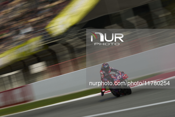 Jorge Martin (89) of Spain and Prima Pramac Racing Ducati during the free practice of the Motul Solidarity Grand Prix of Barcelona at Ricard...