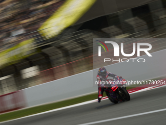 Jorge Martin (89) of Spain and Prima Pramac Racing Ducati during the free practice of the Motul Solidarity Grand Prix of Barcelona at Ricard...