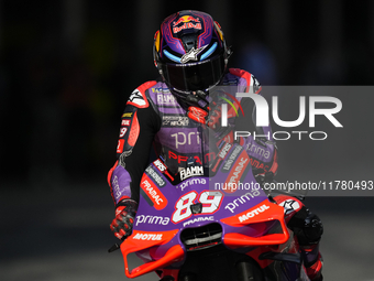 Jorge Martin (89) of Spain and Prima Pramac Racing Ducati during the free practice of the Motul Solidarity Grand Prix of Barcelona at Ricard...