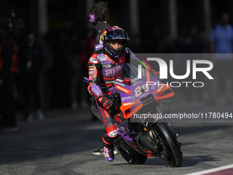 Jorge Martin (89) of Spain and Prima Pramac Racing Ducati during the free practice of the Motul Solidarity Grand Prix of Barcelona at Ricard...