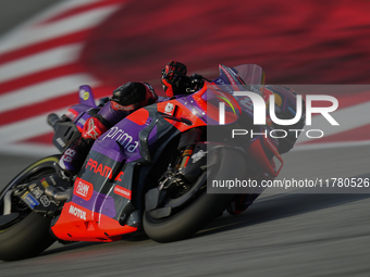 Jorge Martin (89) of Spain and Prima Pramac Racing Ducati during the free practice of the Motul Solidarity Grand Prix of Barcelona at Ricard...