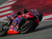 Jorge Martin (89) of Spain and Prima Pramac Racing Ducati during the free practice of the Motul Solidarity Grand Prix of Barcelona at Ricard...