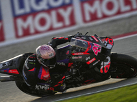 Aleix Espargaro (41) of Spain and Aprilia Racing during the free practice of the Motul Solidarity Grand Prix of Barcelona at Ricardo Tormo C...