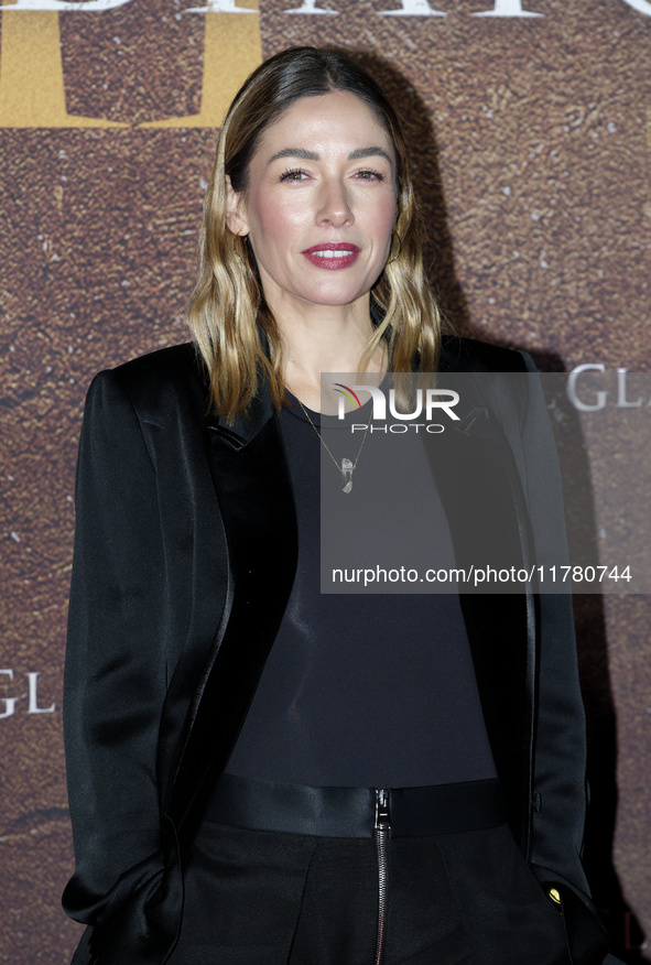 Sarah Felberbaum attends the ''Gladiator II'' (Il Gladiatore II) special screening red carpet at Auditorium Parco Della Musica in Rome, Ital...