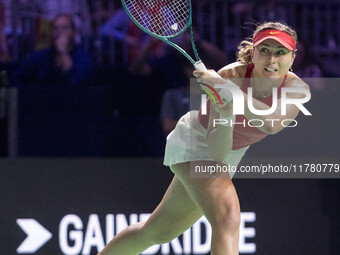 Paula Badosa  during Billie Jean King Cup Finals match Spain vs Poland in Malaga Spain on 15 November 2024. (