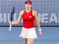 Paula Badosa  during Billie Jean King Cup Finals match Spain vs Poland in Malaga Spain on 15 November 2024. (