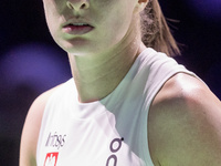 Iga Swiatek  during Billie Jean King Cup Finals match Spain vs Poland in Malaga Spain on 15 November 2024. (