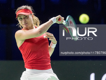 Paula Badosa  during Billie Jean King Cup Finals match Spain vs Poland in Malaga Spain on 15 November 2024. (